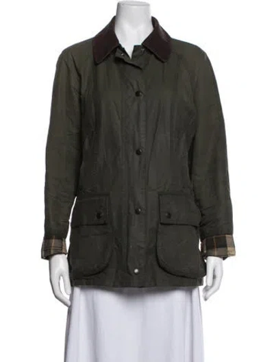 Pre-owned Barbour Jacket In Green