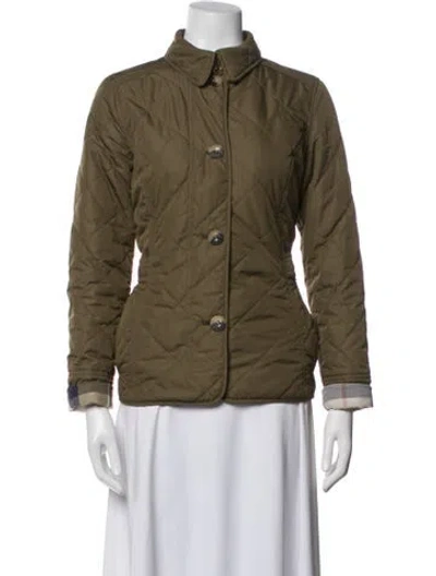 Pre-owned Barbour Jacket In Green