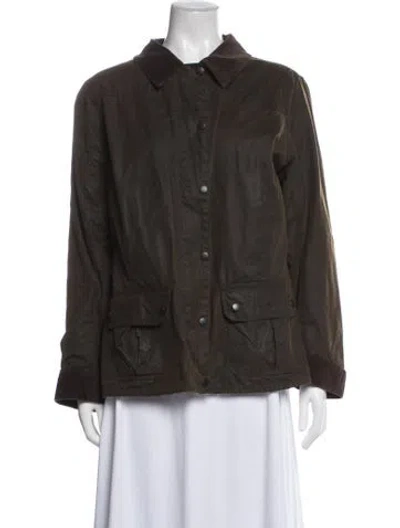 Pre-owned Barbour Jacket In Green