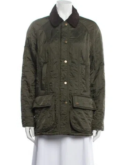 Pre-owned Barbour Jacket In Green