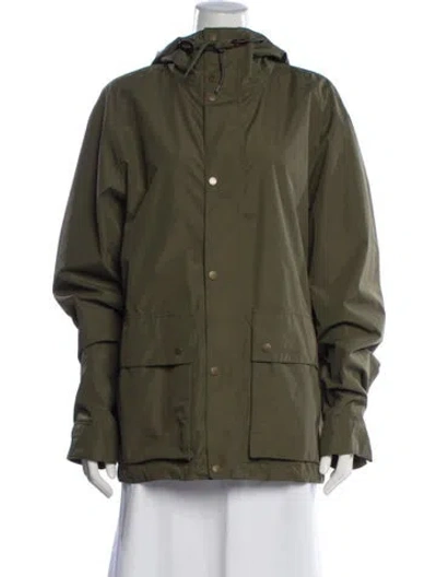 Pre-owned Barbour Jacket In Green