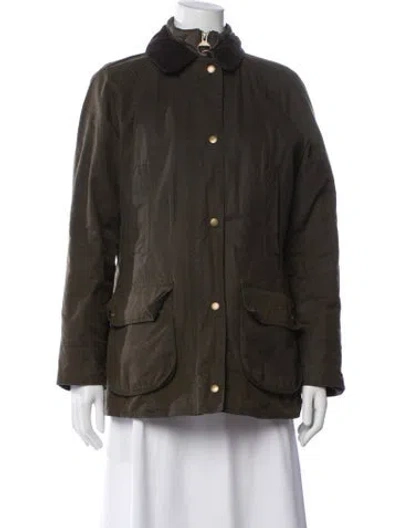 Pre-owned Barbour Jacket In Green