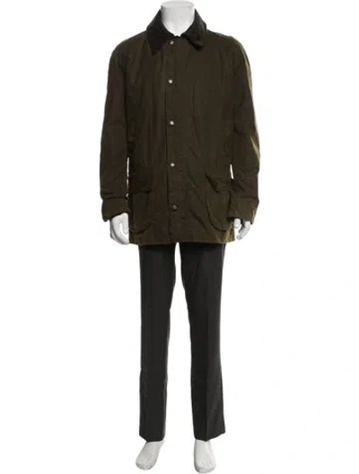 Pre-owned Barbour Jacket In Green