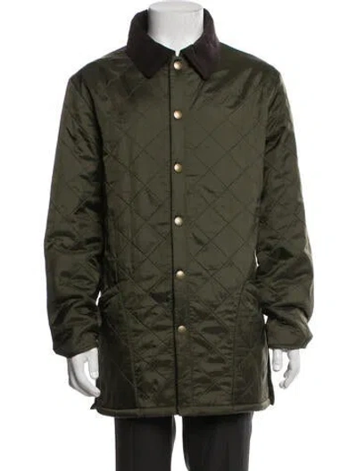 Pre-owned Barbour Jacket In Green