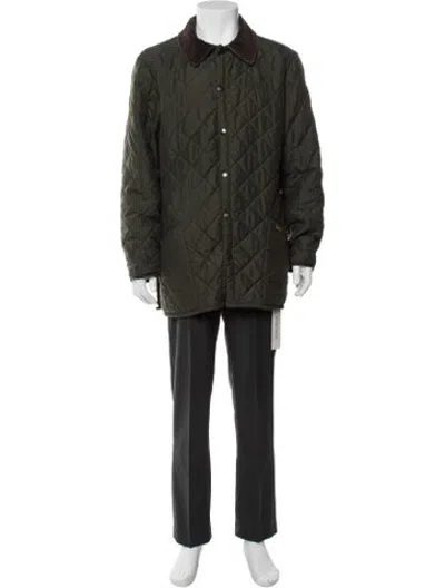 Pre-owned Barbour Jacket In Green