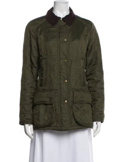 Pre-owned Barbour Jacket In Green
