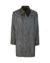 Barbour Classic Northumbria Wax Jacket In Green
