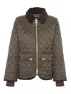 Barbour Beadnell Quilted Jacket In Green