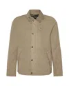 Barbour Giacca Casual Tracker Washed Stone In Grey