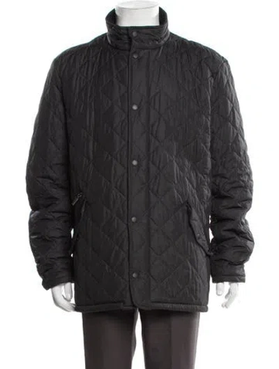 Pre-owned Barbour Jacket In Grey