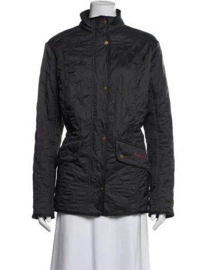 Pre-owned Barbour Jacket In Grey