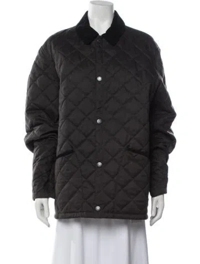 Pre-owned Barbour Jacket In Grey