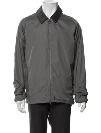 Pre-owned Barbour Jacket In Grey