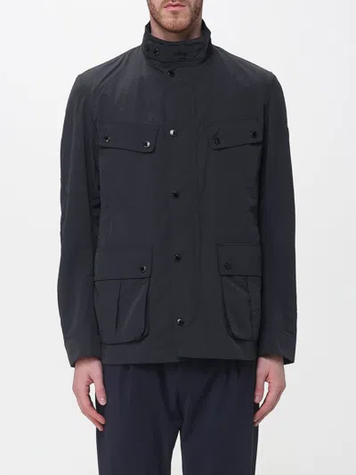 Barbour Jacket Men  In Black