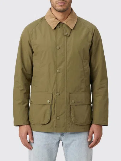 Barbour Jacket Men Color Olive In Purple