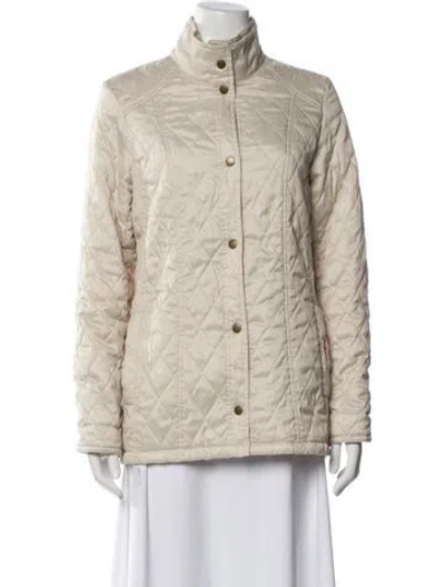 Pre-owned Barbour Jacket In Neutral