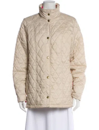 Pre-owned Barbour Jacket In Neutral