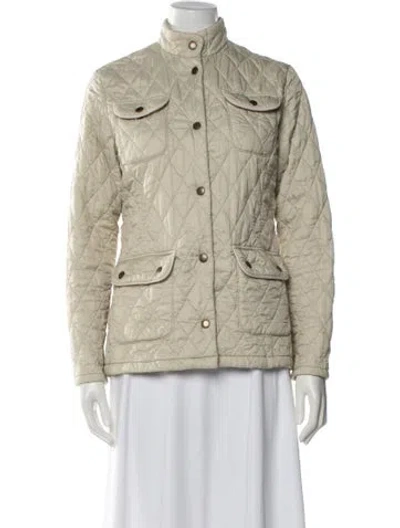 Pre-owned Barbour Jacket In Neutral