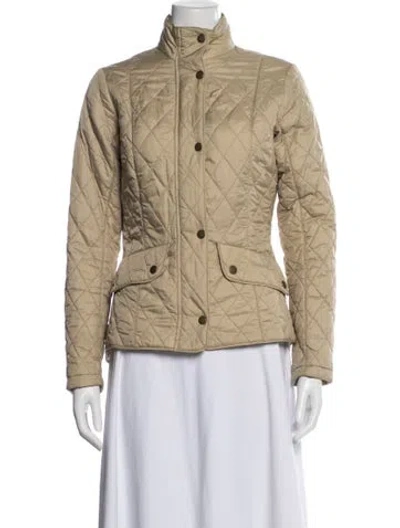 Pre-owned Barbour Jacket In Neutral