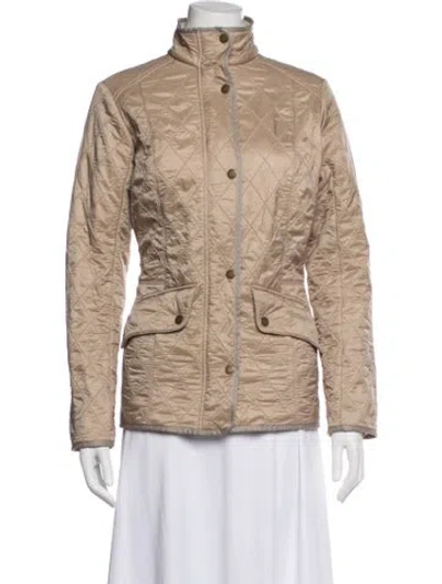 Pre-owned Barbour Jacket In Neutrals