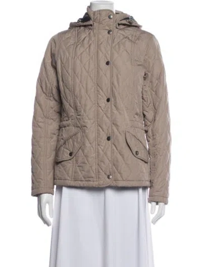 Pre-owned Barbour Jacket In Neutrals