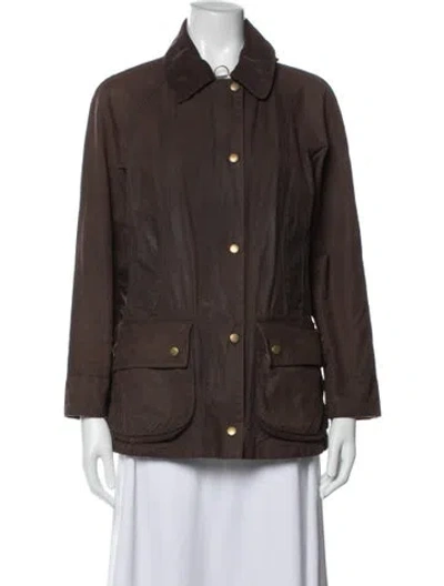 Pre-owned Barbour Jacket In Neutrals