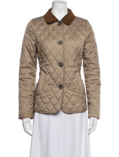 Pre-owned Barbour Jacket In Neutrals