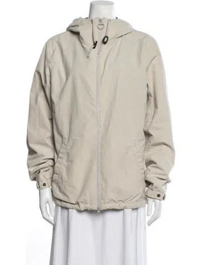 Pre-owned Barbour Jacket In Neutrals