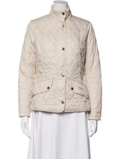Pre-owned Barbour Jacket In Neutrals