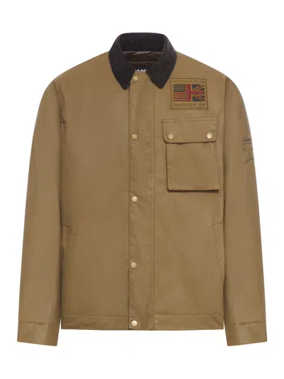 Barbour Jacket In Nude & Neutrals