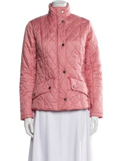 Pre-owned Barbour Jacket In Pink