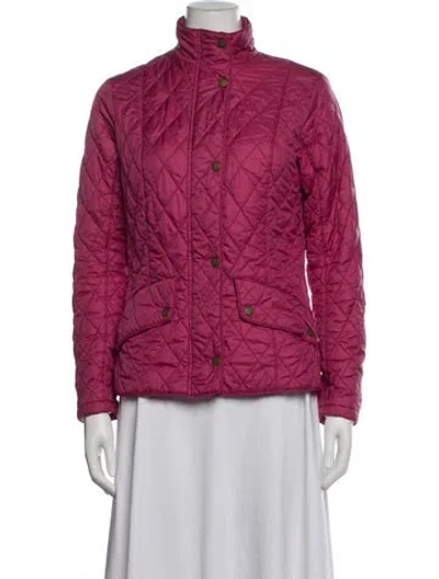 Pre-owned Barbour Jacket In Pink
