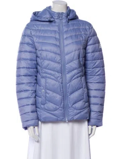 Pre-owned Barbour Jacket In Purple