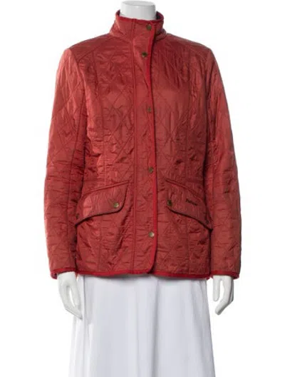 Pre-owned Barbour Jacket In Red