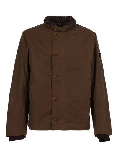 Barbour Long Sleeve Jacket In Brown
