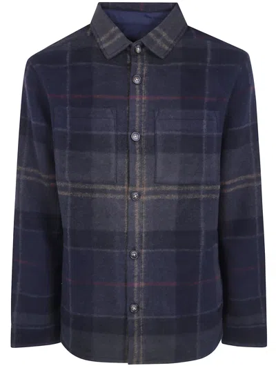 Barbour Jacket Tail Brush "woodlane" In Blue