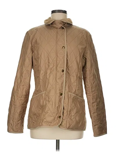 Pre-owned Barbour Jacket In Tan