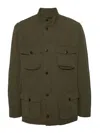 Barbour Jacket With Pockets In Green