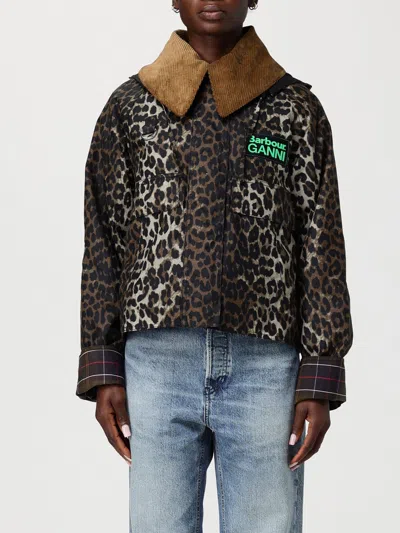 Barbour Jacket  Woman Color Multicolor In Animal Print