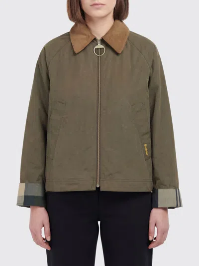Barbour Jacket Woman  In Green