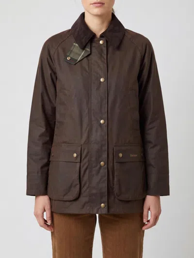 Barbour Jacket Woman Color Brown