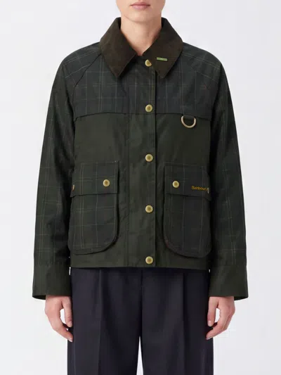 Barbour Jacket Woman Color Green