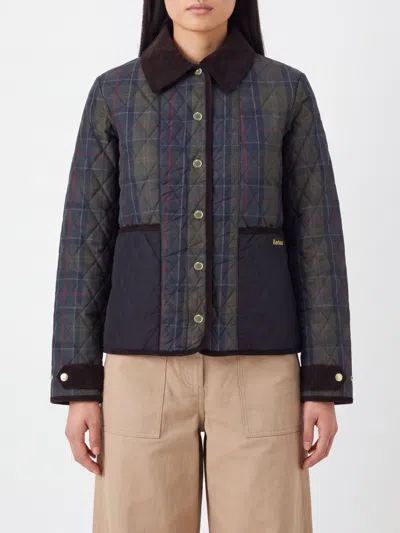 Barbour Jacket Woman Color Green In Multi
