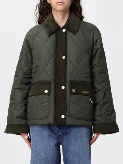 Barbour Jacket Woman Color Olive In Green