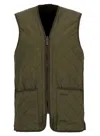 Barbour 'polarquilt' Green Polyamide Vest In Green