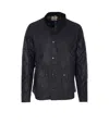 Barbour Pockets Collar Padded Regular In Blue