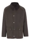 Barbour Jackets Blue And Green In Brown