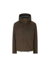 Barbour Kevlar Wax Jacket In Green