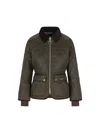 Barbour Beadnell Fitted Quilted Jacket In Green