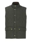 Barbour Lowerdale Sleeveless Jacket In Green